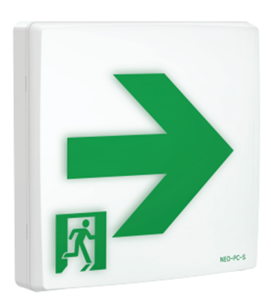 복도 통로 유도등(벽직부 소형)