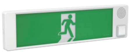 음성점멸형 유도등(와이드 중형)